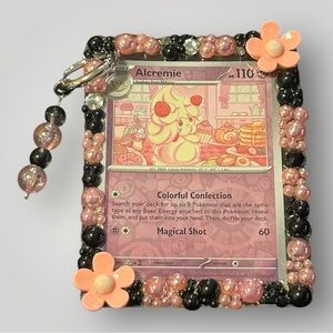 Handmade Decoden Frame with Pokemon Card